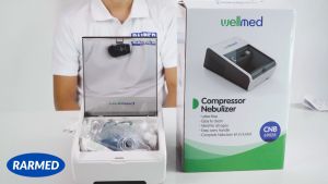 Máy xông khí dung trị liệu Wellmed CNB-69028 hen suyễn đường hô hấp + bầu xông rời