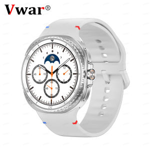 Đồng Hồ Thông Minh Cổ Điển VWAR HC8 46mm Màn Hình AMOLED 1.43 Inch Đồng Hồ Thông Minh Thể Thao Dành Cho Nam Giới Phụ Nữ IP68 Chống Nước Không Dây Sạc Theo Dõi Sức Khỏe