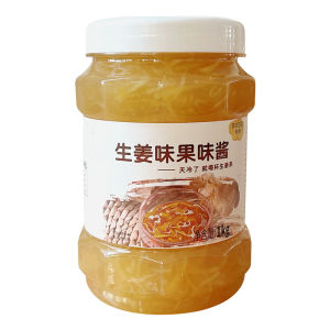 Autumn Winter Hot Drink Ginger Tea Syrup for Milk Tea Shop Special Raw Material Red Sugar Ginger Tea Brew Aunties Red Tea