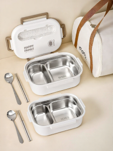 WANGLIMIAO | Insulated 316 Stainless Steel Bento Box Microwavable