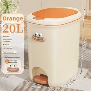 XINGYOU | Large Capacity Foot Pedal Trash Can