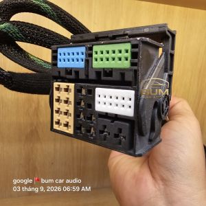FORD TERRITORY/ TRANSIT~ Bộ giắc chuyển đổi tính hiệu âm thanh về ampli DSP/SUBWOOFER...trên xe FORD TERRITORY & FORD TRANSIT ( BUM_CAR_AUDIO )
