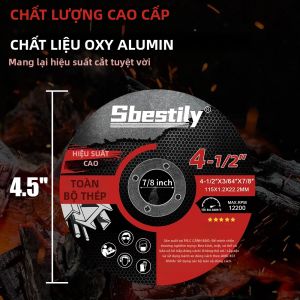 SI FANG | 5-50 Chiếc Đĩa Cắt Nhựa 115mm Dùng Cho Máy Mài Góc Lưỡi Cưa Tròn 4.5 Inch Đĩa Cắt Kim Loại Thép Nhôm Gỗ Tự Làm