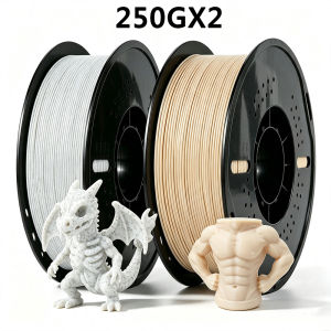 250gx2 Máy In 3D PLA Filament Marble Finish 1.75mm Màu Da Chất Liệu In 3D Đóng Gói Chân Không