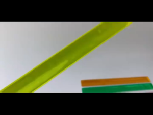 10Pcs Reflective WristbandSlap On DesignHigh Visibility Safety Gear for Night Running Walking