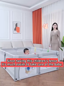 Stainless Steel Frame Playpen: Safety & Comfort for Your Baby
