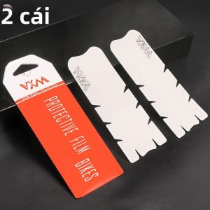 VXM Xe Đạp Gấp Màng Bảo Vệ Chống Trầy Xước Miếng Dán Cho Xe Đạp Leo Núi & Xe Đạp Đường Bộ Đĩa Răng Quay Decal Hiện Đại 3D PVC