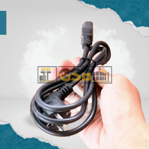 Kabel Power Universal Kaki 3 – Kompatibel Mejikom & Komputer
