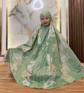 Mukena Dewasa Travelling Anisa Series 2in1katun motif