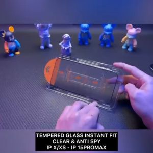 ORIGINAL!! INSTANT Super FIT Tempered Ultrafit iPhone 15 14 Pro 13 12 Promax 11 Pro Max 15+ 14 Plus 13Pro 12Pro 11Pro 14Pro 15Pro 15Promax 14Promax 13Promax 11Promax Temperd A SPY GLOSSY Anti Debu Tempred Screen Protector Antigores Gores Superfit 2024 ORI