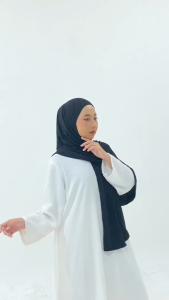 Shamira - Pashmina Oval Calista Kaos Rayon Pashmina Premium Basic Cooltech