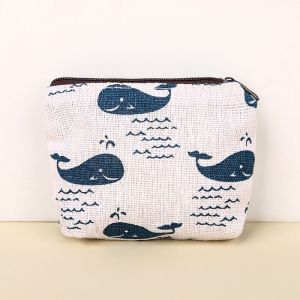 Coin Purse Compact Mini Small Bag Carry-on Elderly Small Wallet Fabric Coin Storage Bag Student Key Case