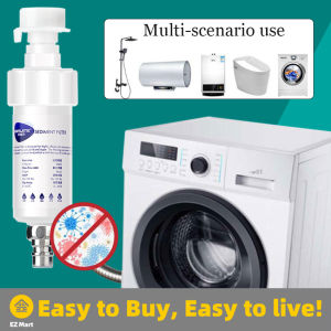 【Fast Shipping】 Prefilter Washing Machine Filter Universal Sediment Filter PP Cotton Filter Purifier Faucet Shower Scale Water Filter Water Purifier Shower Filter Replacement LZC-Birute-Filter