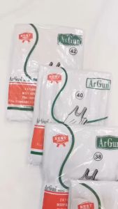 Kaos Dalam Laki Dewasa Bahan Adem isi 12 pcs Murah Merk Ar Gun Singlet Dalaman Pria Terlaris