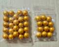 Edible Gold Dragees / Gold Pearl Sprinkles for cake decoration. 