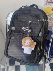 Pure Color Juniors Schoolbag Japanese Style Ins High School and College Student Large Capacity Minority All-Match Backpack Girls Backpack