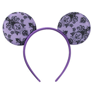 Disney | New Halloween Disney Mickey Mouse Ears Headband 2025 Bow Sequins Hairband Women Birthday Gift Girls Kids Party Hair Accessories