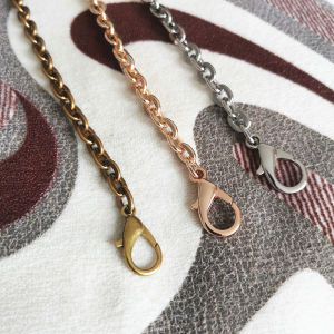 Bag Shoulder Strap Small Chain Strap 6MMO Chain Strap Single Shoulder Diagonal Cross Underarm Chain Fine Chain Strap High end Fashion Metal Chain Versatile Universal Bag Strap Accessories