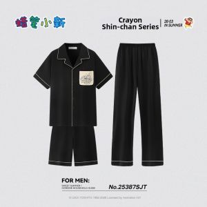 GONGDIE | Cotton Casual Mens Home Wear Short Sleeve
