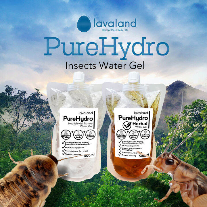 Lavaland - PureHydro - Water Gel | Hydrogel | Dubia Roaches | Lipas ...