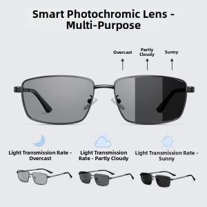 COLORE.IN | Polarized Sunglasses for Men Driving Photochromic 2025 New Edition