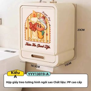 RUIDEDAN | Hộp Giấy Vệ Sinh Treo Tường Chống Nước Sáng Tạo