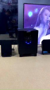 Loa vi tính 2.1 KOVIT KS 21 - Nghe nhạc cực tốt công suất vừa phải có kết nối bluetooth giá cực rẻ....