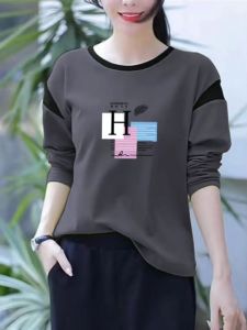 HUAXUNRAN | Pure Cotton Long Sleeve Loose Fit Tunic for Women