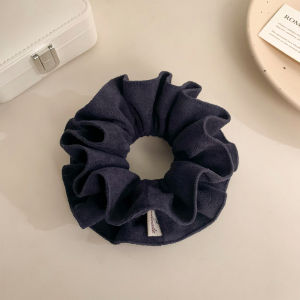 Double Layer Woolen Hair Ties Womens Korean Style Hair Accessories Elegant Hair Bands for Bun High-End Feeling Hair Bands