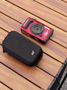 JJC HSCC-TG Hard Carrying Case Camera Bag For Olympus Tough TG-7 TG-6 TG-5 TG-4 TG-3 TG-2 TG-1 Digital Camera Storage Case