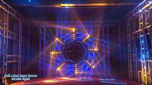 Professional Disco Lights Lazer Six 6 Eyes Heads Moving Dmx Dj Light Beam Laser Bar Suitable for Bar DJ Music Stage KTV