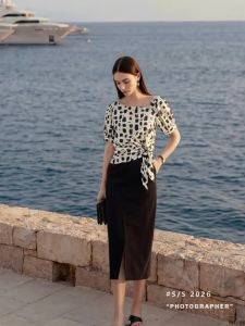 3COLOUR·S | Summer New Short Sleeve Collar Blouse