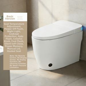 TEM | Foam Shield Water Tank Smart Toilet