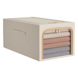 Large Capacity Clothes Storage Box Foldable Seasonal Change Home Use Organizer for Wardrobe Childrens Room Dormitory