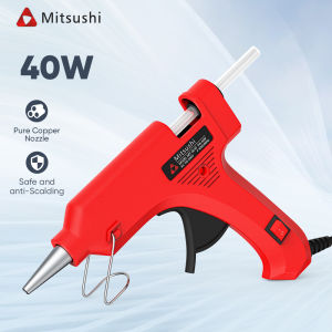 Mitsushi MJQ40 40W 100-240V Hot Melt Glue Gun/50pcs Glue Sticks
