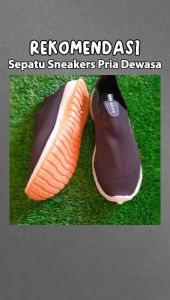 MP47 Sepatu Pria Slip On Casual Daily Shoes