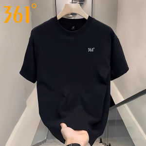 Mens Ice Silk Short Sleeve T-Shirt Loose Fit Lightweight Quick Dry Breathable Sportswear Casual round Neck Tee by 361°