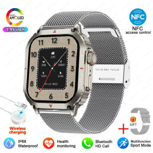 2025 New For Xiaomi Huawei Military Smart Watch Men Outdoor GPS Sports Fitness Tracker Health Monitor 1.95" BT Call Smartwatch