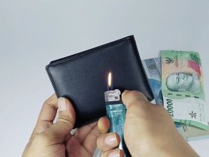 Dompet Kulit Pria Mini 100% Kulit FREE Ukir Nama