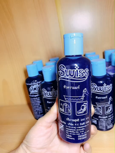 ส่งไว ใน24 ชั่วโมง หัวครามน้ำปรับผ้าขาวสวิสส์ 120 มล แพ็ค6ขวด คราม ครามน้ำ ครามซักผ้า ผ้าขาว ครามซักผ้าขาว