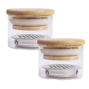Lulaa | LULAA 1/2Pcs Nail Brush Cleaning Cup Nail Brush Cleaning Dish Mesh Layered Nail Brush Cleaning Cup Suitable for Nail Care Tools
