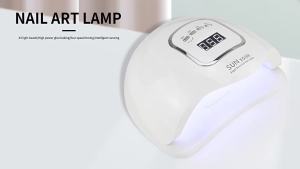 Portable UV Manicure Lamp Fast Curing No Dead Ends Timerable 110V-240V Detachable Base Easy to Clean Suitable for Home Use