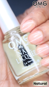 OMG Nail Lacquer 10ml - Natural (S)