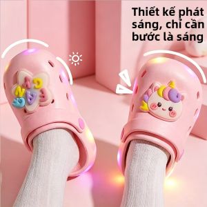JIFANPAUL | Dép Quai Hậu Chống Trượt Có Đèn