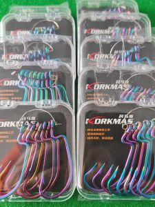 Komar Strengthened Curved Shank Hook 10 times Thicker Special for Soft Bait Giant Monster Buster Fishing Gear Outdoor Camping Travel Supplies