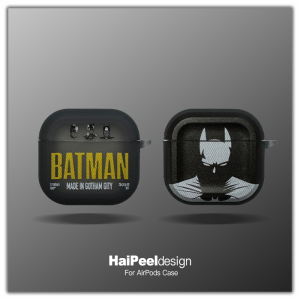 Batman DC Comics Matte Finish Half Transparent Soft Shell Protective Case for Apple AirPods 4 pro 2 3 Coupling Skin Anti-Fall