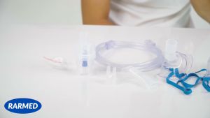 Bộ phụ kiện máy xông khí dung Microlife NEB 200 - Dây bầu xông đầu lọc mặt ống ngậm & hít