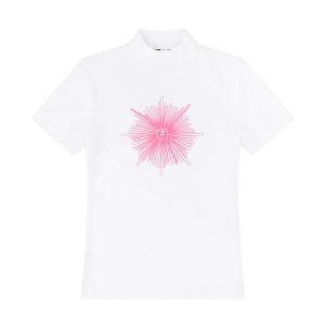 CASTELBAJAC GOLF | Elastic Comfort Dry Fit High Neck T-Shirt Short Sleeve