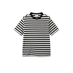 PUMA | New Arrival Striped Casual Round Neck Loose T-Shirt