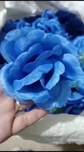 BUNGA TANGKAI 5 CABANG / lusin (dekorasi pelaminan) kuntum mawar rose / petal jual per 50 pcs